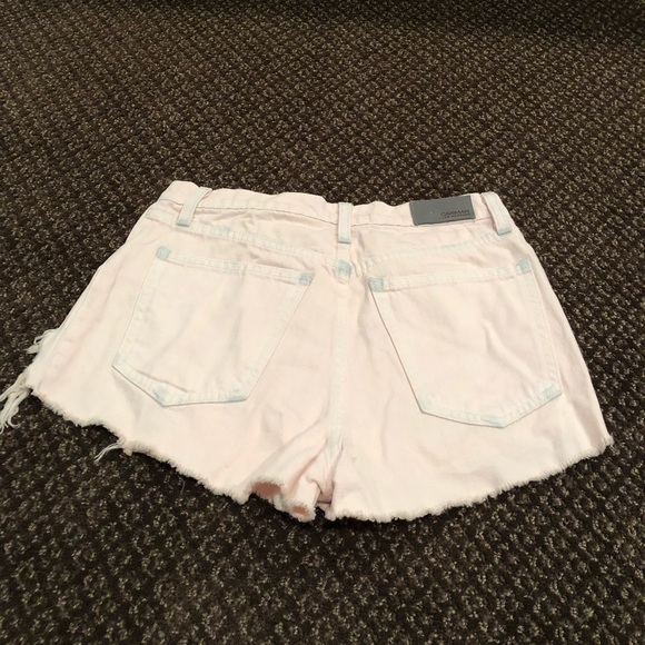 Distressed punk jean shorts - Picture 2 of 3